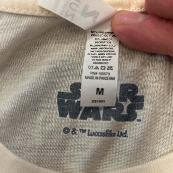 Star Wars 1977 Galactic Tour Medium t-shirt - Picture 3 of 3